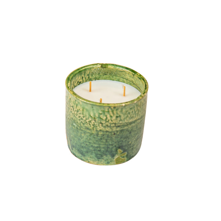 Tamegroute Pot in Terracotta Candle