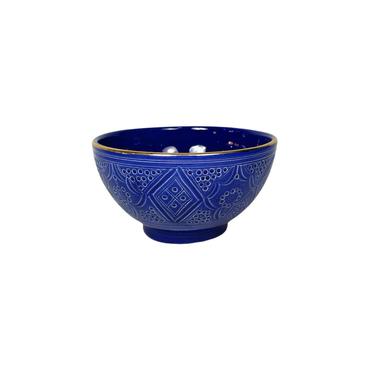 Engraved Small Bowl in Majorelle Blue