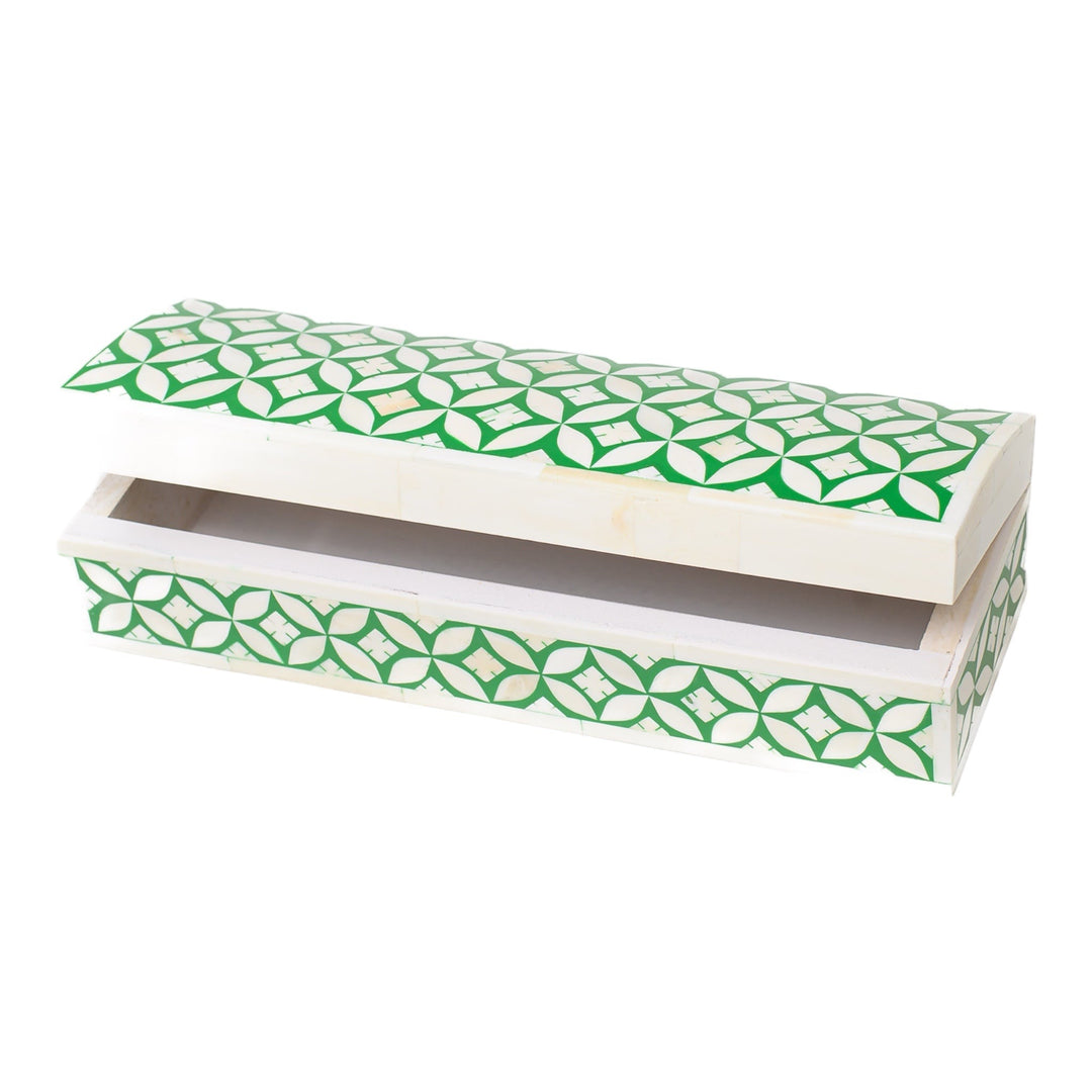 Handmade Bone Inlay Jewelry Box
