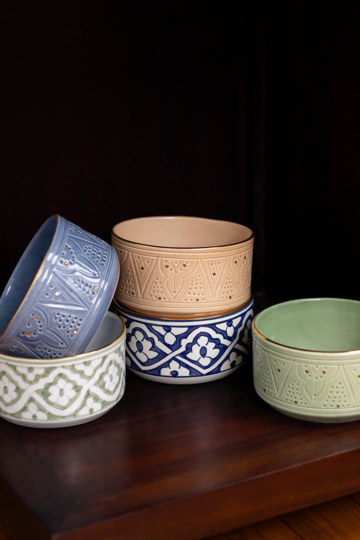 Handmade Moroccan Ceramic Small Bowl