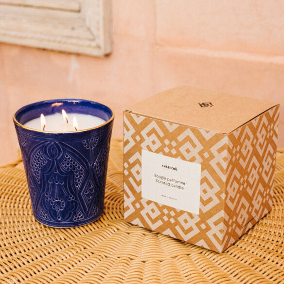 Moroccan Handmade Scented Container Candle
