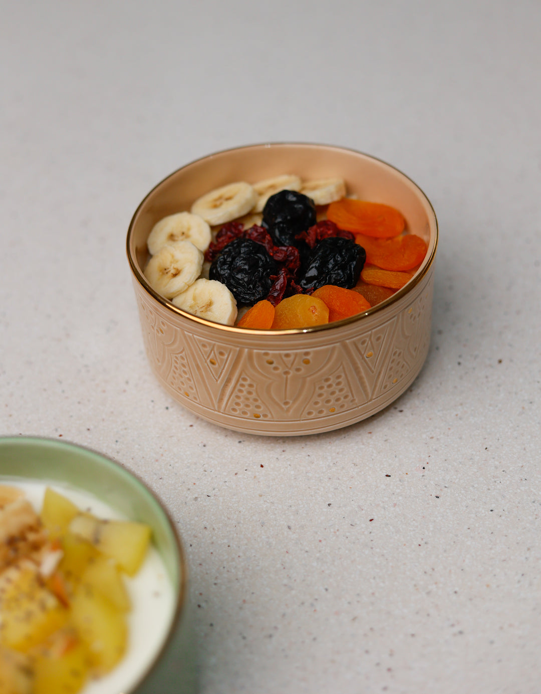 Embossed Moroccan Ceramic Bowl
