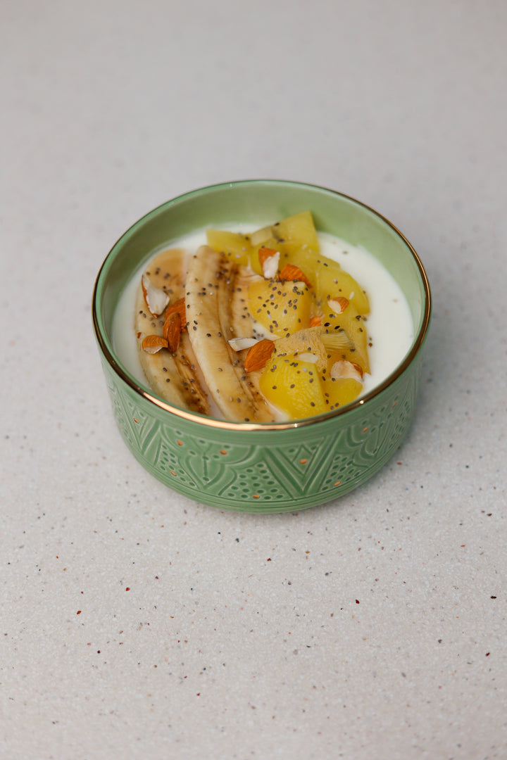 Embossed Moroccan Ceramic Bowl