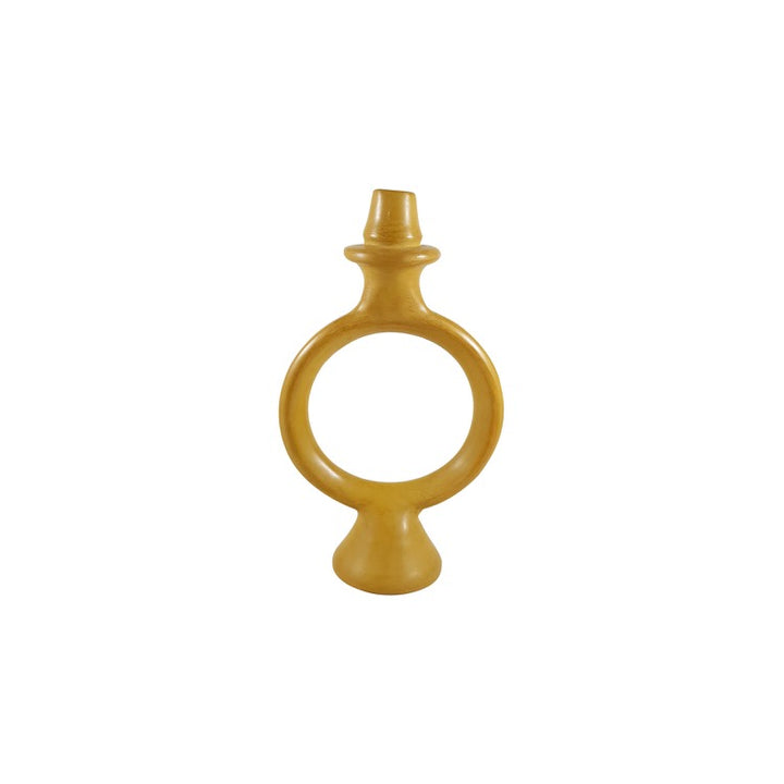 Handmade Moroccan Tadelakt Candle Holder – Modern Sculptural Design