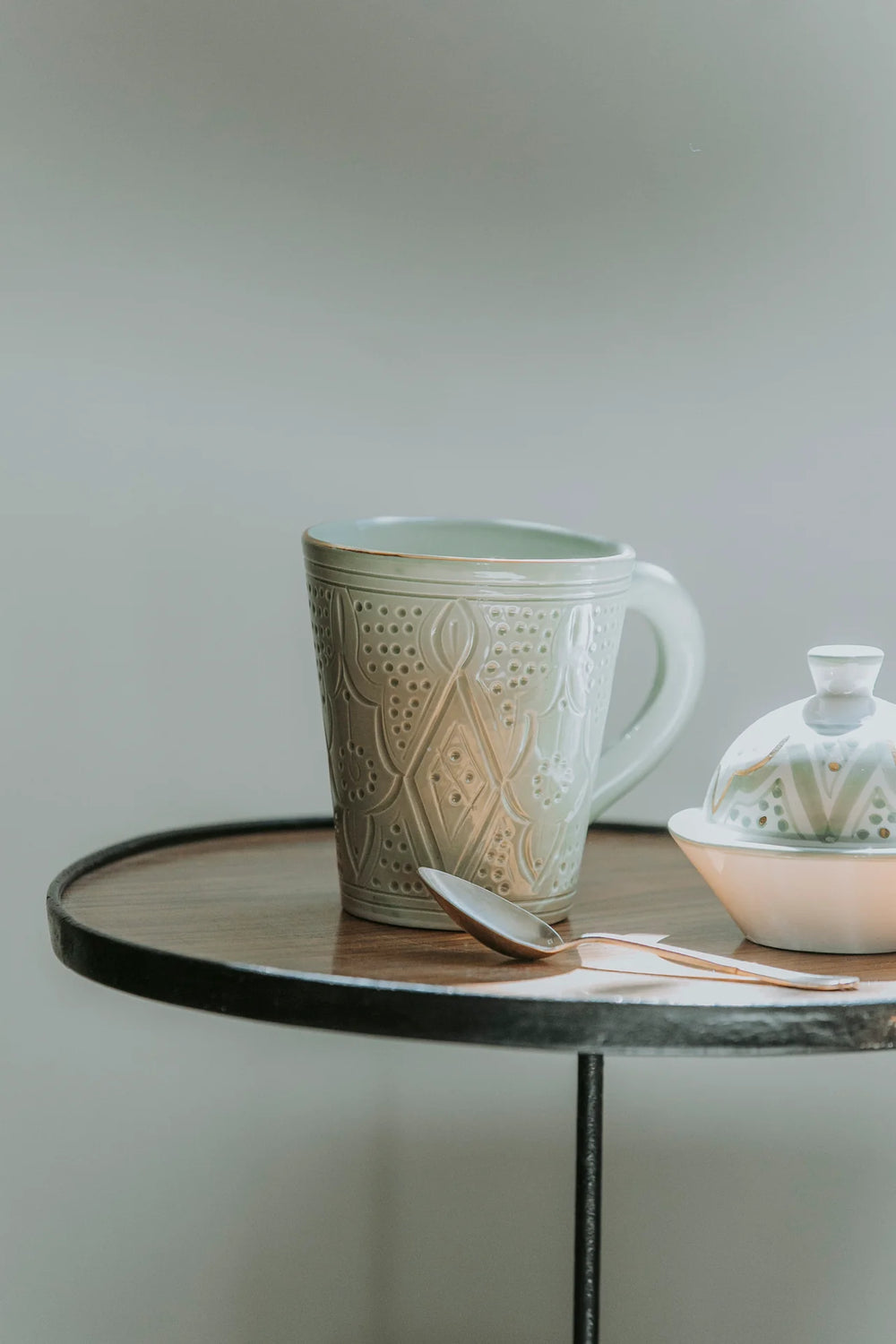 moroccan serving bowl