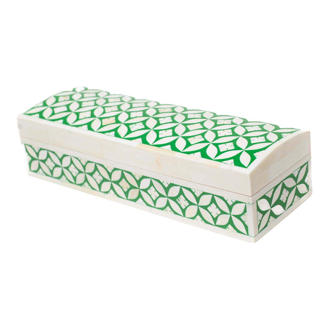 Handmade Bone Inlay Jewelry Box