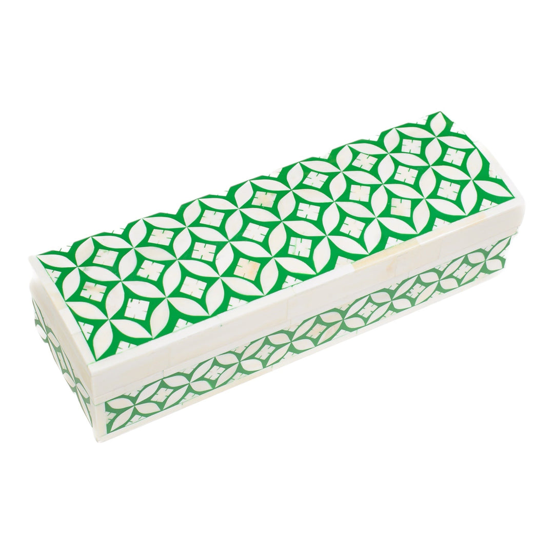 Handmade Bone Inlay Jewelry Box