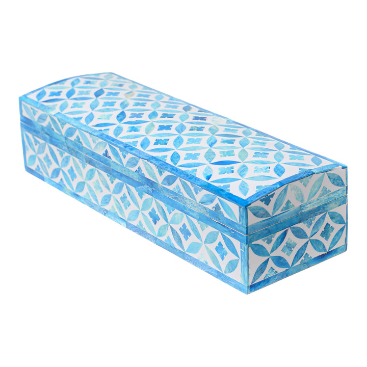 Handmade Bone Inlay Jewelry Box