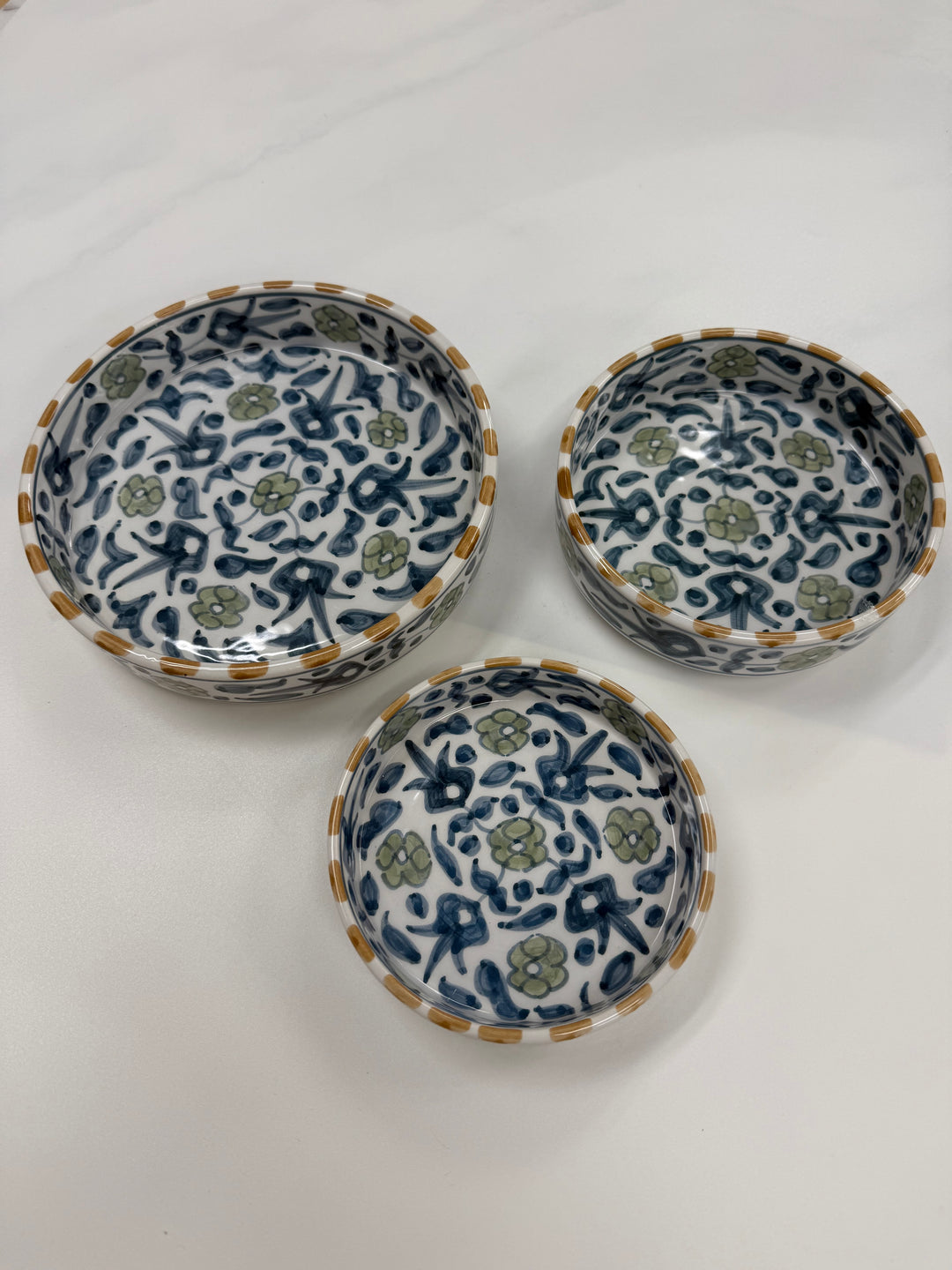 Moroccan Floral Nibble Bowls