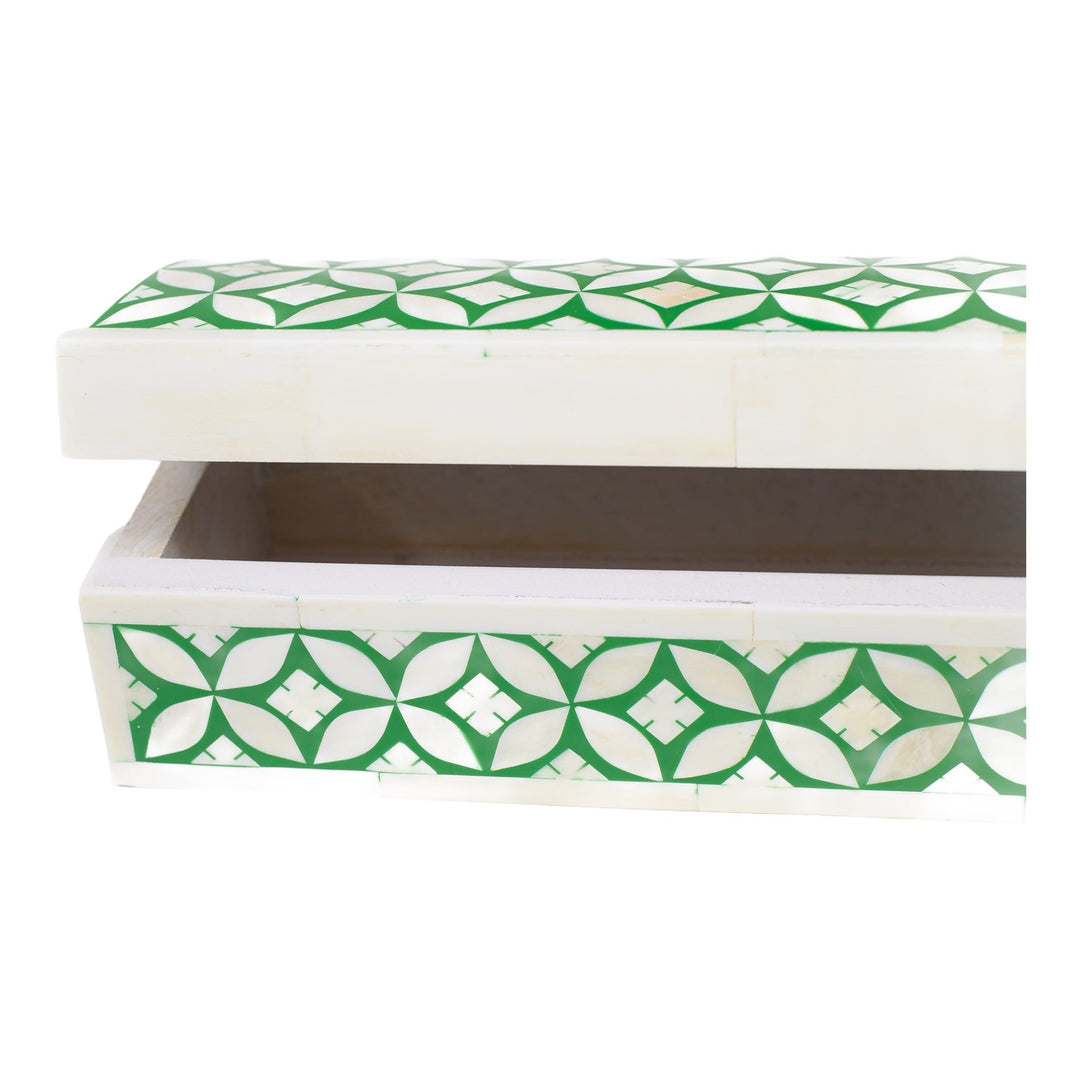 Handmade Bone Inlay Jewelry Box