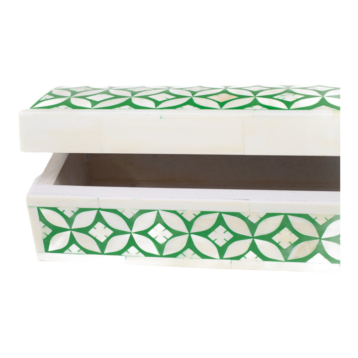 Handmade Bone Inlay Jewelry Box