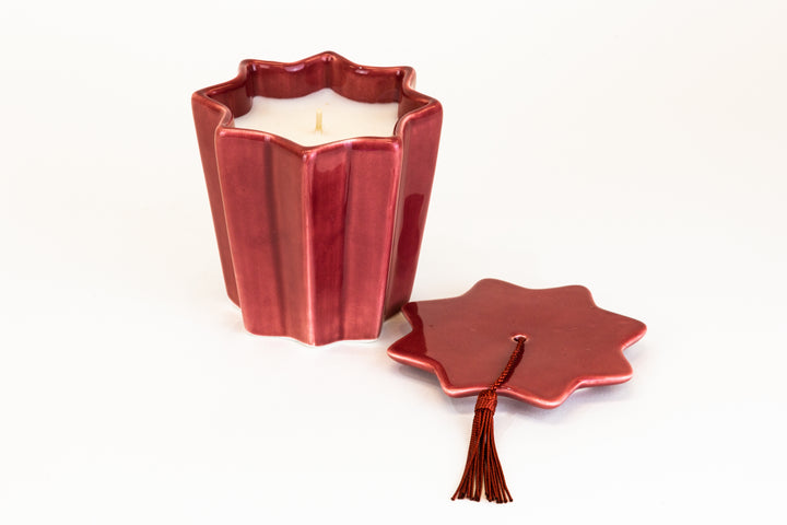 star shaped ceramic bowl