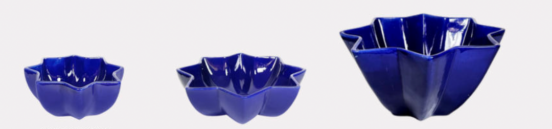 Star-Shaped Handmade Ceramic Serveware