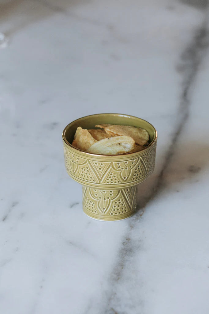 Footed Bowl Engraved // Mini