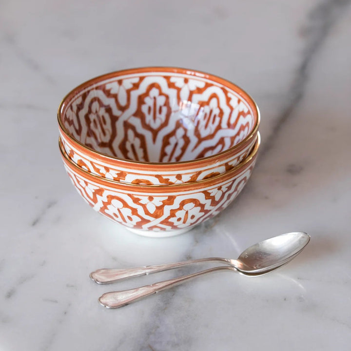 Handcrafted Moroccan Fassia Salad Bowl